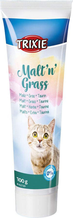 Trixie Malt'n'Grass 貓草防毛球膏|天然幫助消化(100g)