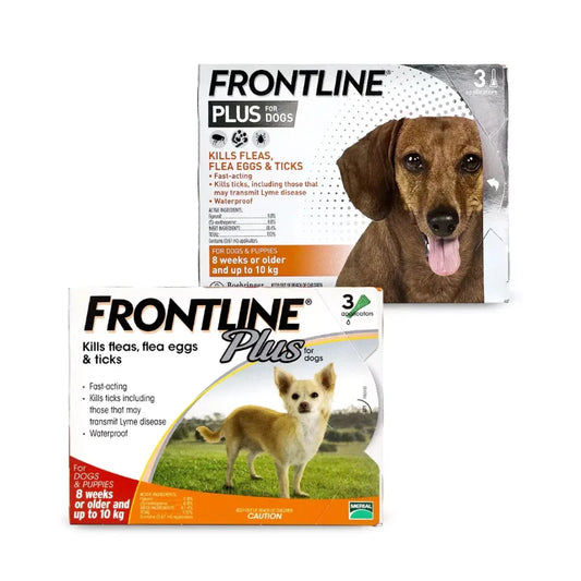 Frontline Plus - 殺蚤除牛蜱水 (幼犬/小型犬) 原裝行貨(舊款隨發)