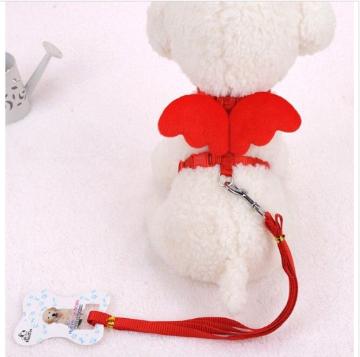 AMP502 紅色天使用牽引繩（適用小型貓犬/兔子/倉鼠/囓齒類）