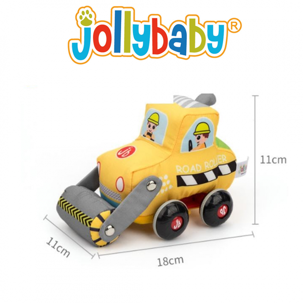 Jollybaby Pull Back Toy 可拆洗益智回力車