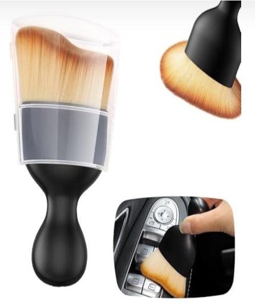 AMA009 軟毛掃 (車內標或樂器專用)連蓋