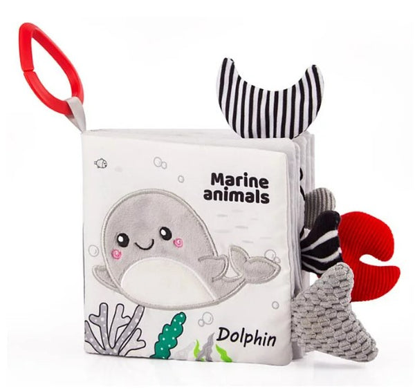 BB早教布書~多功能黑白尾巴書-海洋篇[6-36M]