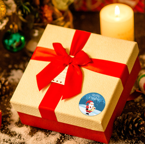 K166 Christmas Sticker 聖誕貼字500入