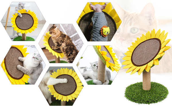 AMP302 向日葵爪抓柱