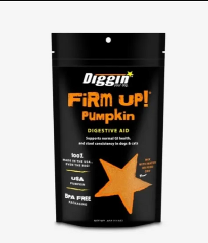 Diggin’ Your Dog 靚便! Firm Up南瓜蘋果纖維4oz(貓狗適用)