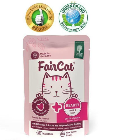德國主食濕包 FairCat Beauty 皮膚毛髮 85g