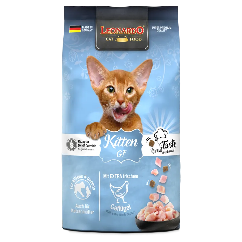 Leonardo德尼奧幼貓糧 GF Kitten300g/1.8kg/7.5kg