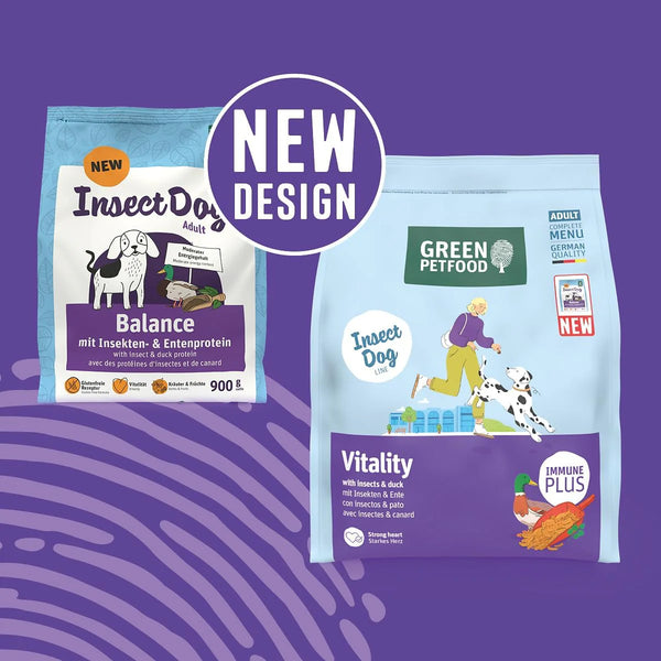 Insect Dog Balance / Vitality 蟲蟲蛋白【高能防敏感】無穀物狗糧900g/4.5kg/7.5kg
