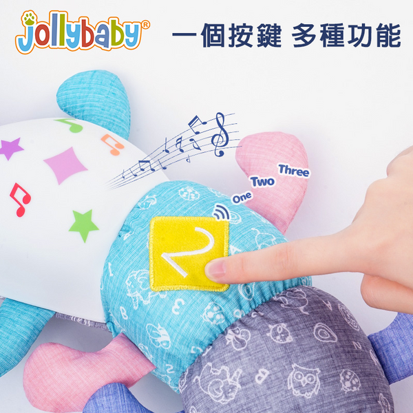Jollybaby 多功能安撫音樂毛毛蟲
