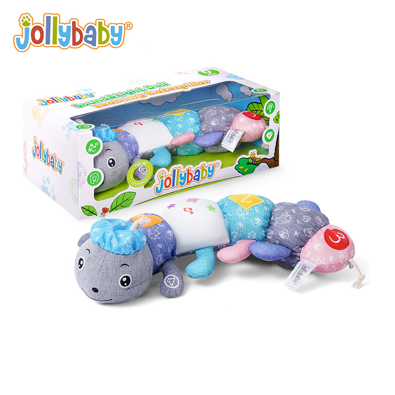 Jollybaby 多功能安撫音樂毛毛蟲（Light &amp; Music Soothing Toy）