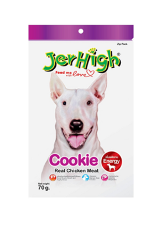 JerHigh 狗小食 -Cookie雞球 70g