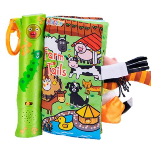 Jollybaby Music Cloth Book 音樂尾巴布書