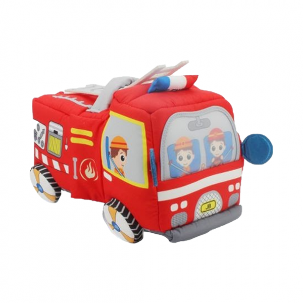 Jollybaby 3D 職業扮演玩具套裝｜消防車 Fire Truck｜角色扮演｜感統啟蒙｜幼兒教育玩具（12 個月以上）