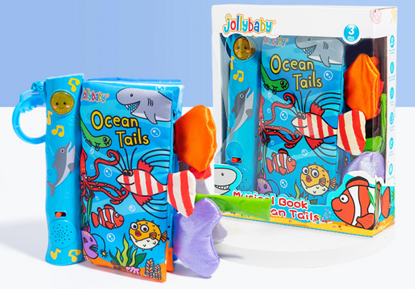 Jollybaby Music Cloth Book 音樂尾巴布書