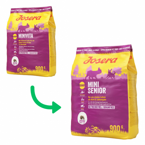 Josera德寵 Dog MiniSenior-老年犬 三文魚900g/4.5kg