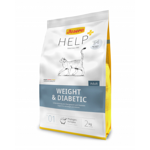 Josera Help Vet 德寵 天然草本處方糧 Weight & Diabetic 成貓 減重及糖尿控制 2kg (JH1773) (正價$298) (訂貨需時2-3天)