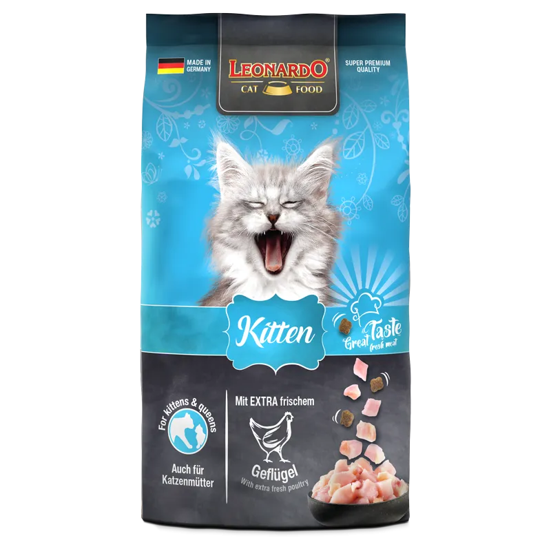 Leonardo德尼奧幼貓糧 (雞肉配方)Kitten300g/1.8kg