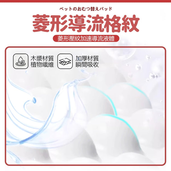 KOJIMA 寵物尿墊尿墊 S(80pcs)【加厚材質/瞬間乾爽】