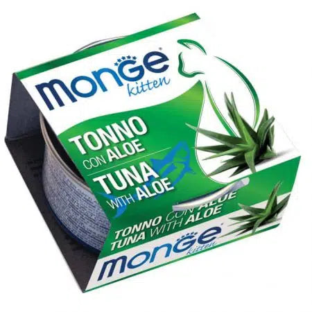 Monge Fruits 鮮果系列貓罐頭 – 吞拿魚蘆薈 (幼貓)80gx24(原盒) (MO3291)