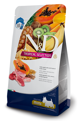 Farmina N&D Tropical 熱帶水果狗糧-Lamb羊肉