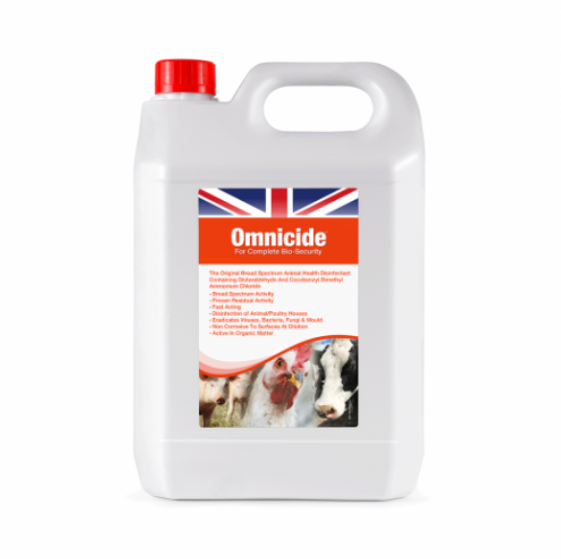 Omnicide™Disinfectant英國奧美士 高效消毒劑500ml/5L