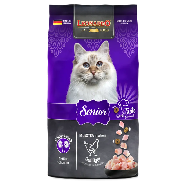 Leonardo德尼奧貓糧-Senior老貓300g/1.8kg/7.5kg