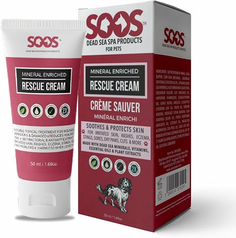 SOOS Pets Resuce Cream 寵物救援霜|適用於狗和貓-50ml