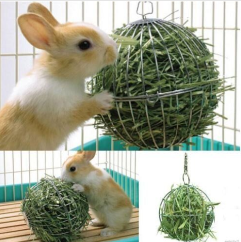 AMA005 不鏽鋼電鍍小動物草球架(約7-8cm直徑)