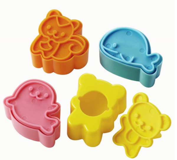 AMA040 有趣動物 曲奇模 食物造型模 (4set)