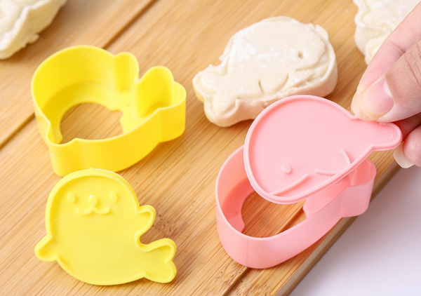 AMA040 有趣動物 曲奇模 食物造型模 (4set)