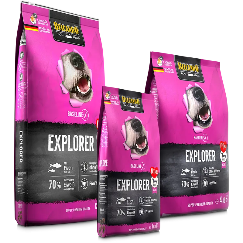 Belcando 狗糧 天然中小型成犬糧 Baseline Explorer