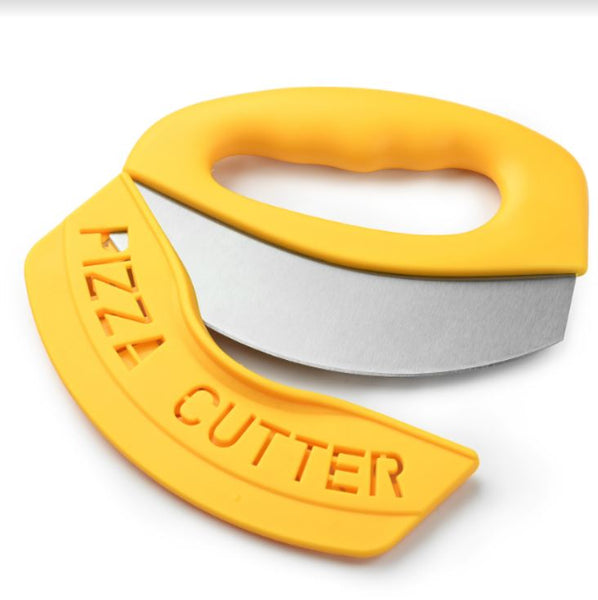 AMA002 Mezzaluna 不鏽鋼半月刀(附保護套)