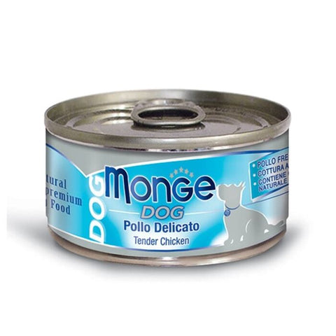 Monge Natural 真肉絲狗罐 – 鮮雞肉柳95gx24(原盒) (MO6972)