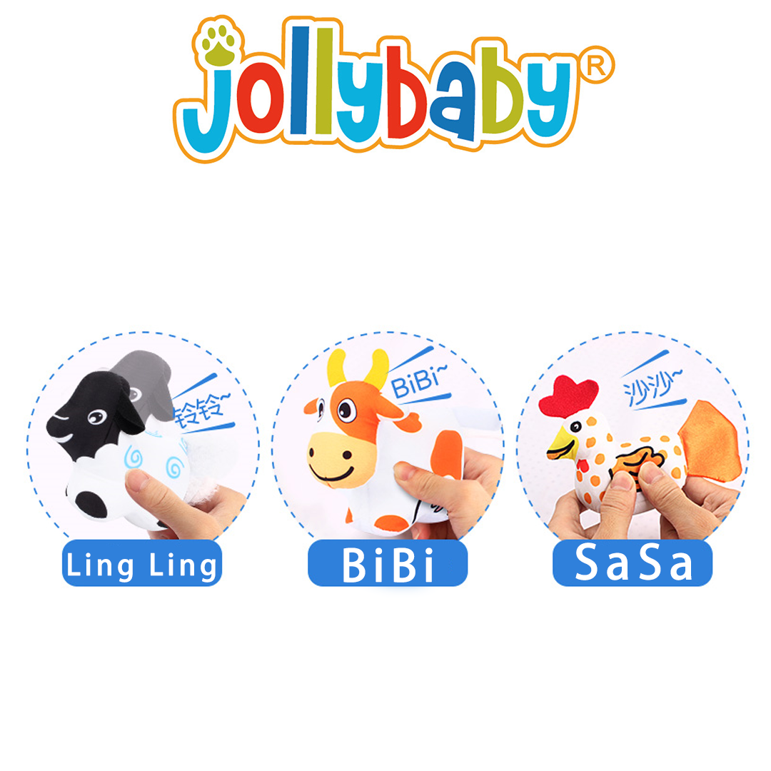 Jollybaby Playmat - Farm 農場 / Jungle 森林 遊戲墊 (100cmx100cm)