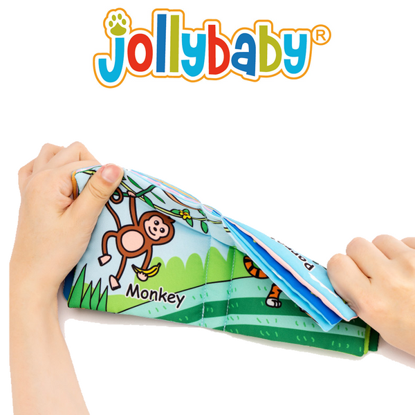 Jollybaby Baby Molar Cloth Book Set 嬰兒磨牙布書裝