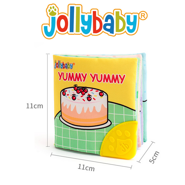 Jollybaby Baby Molar Cloth Book Set 嬰兒磨牙布書裝