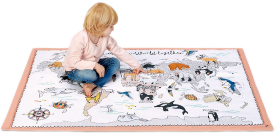 Kinderkraft 遊戲地墊 - TIPPY EDUCATIONAL MAT