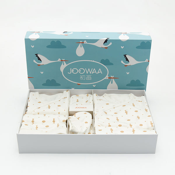 JOOWAA新生服裝禮盒(8件裝)-Rabbit小免 (3-6M)