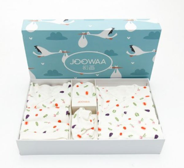 JOOWAA新生服裝禮盒(8件裝)-Veggi菜菜 (3-6M)