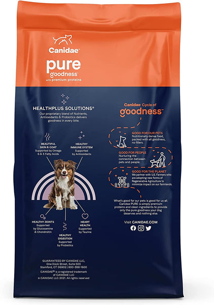 Canidae PURE GF Dog Bison無穀野牛成犬-4lb/10lb/21lb(缺貨)