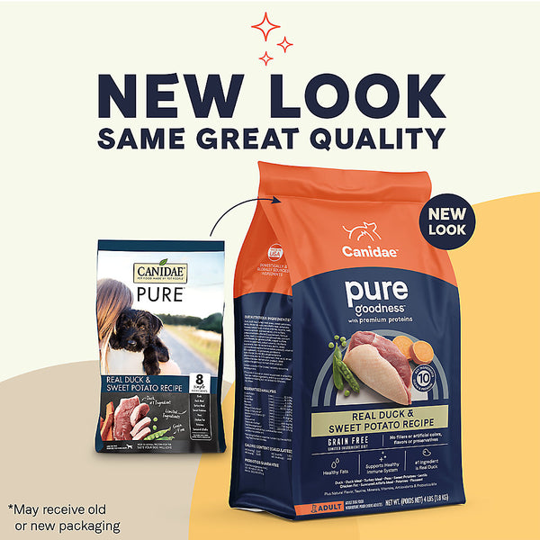Canidae PURE GF Dog Duck無穀鴨肉成犬-4lb/12lb/24lb