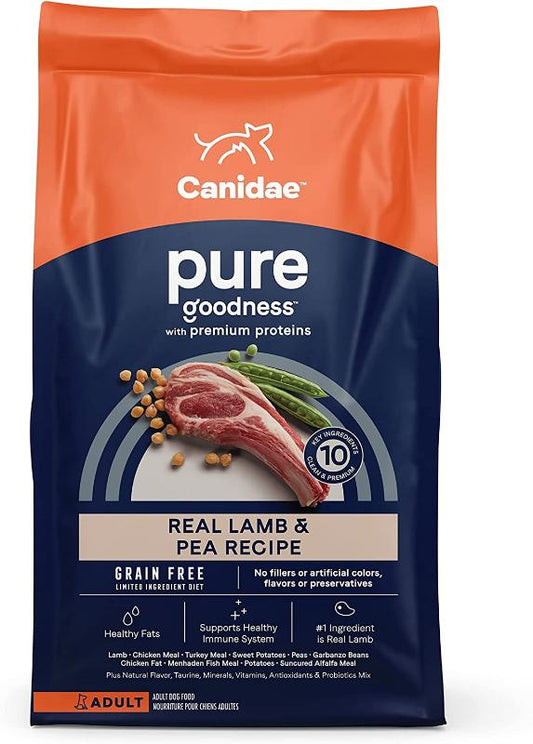 Canidae PURE GF Dog Lamb無穀羊肉成犬-4lb/12lb/24lb