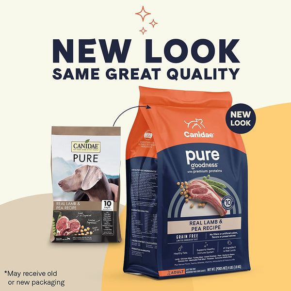 Canidae PURE GF Dog Lamb無穀羊肉成犬-4lb/12lb/24lb