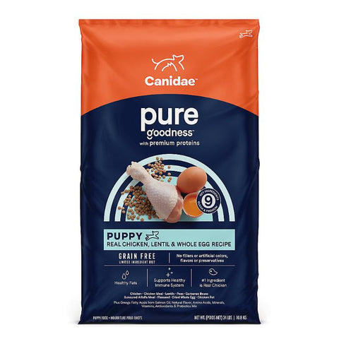 Canidae PURE GF Puppy Chicken無穀雞肉幼犬-4lb/12lb/24lb(缺貨)