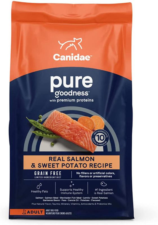 Canidae PURE GF Dog Salmon無穀三文魚成犬-4lb/12lb/24lb(缺貨)