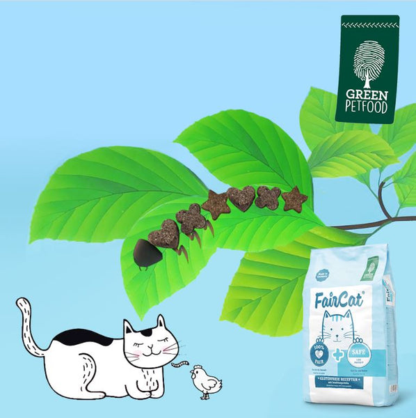 Insect FairCat Safe 蟲蟲防敏感貓糧300g/1.5kg/7.5kg