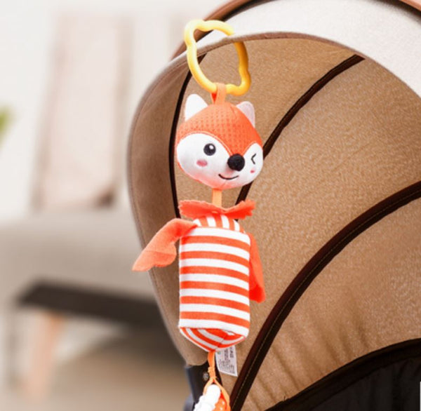 Jollybaby 5-in-1 Newborn Plush Toy Fox Gift Set 5合1嬰兒毛絨玩具禮盒