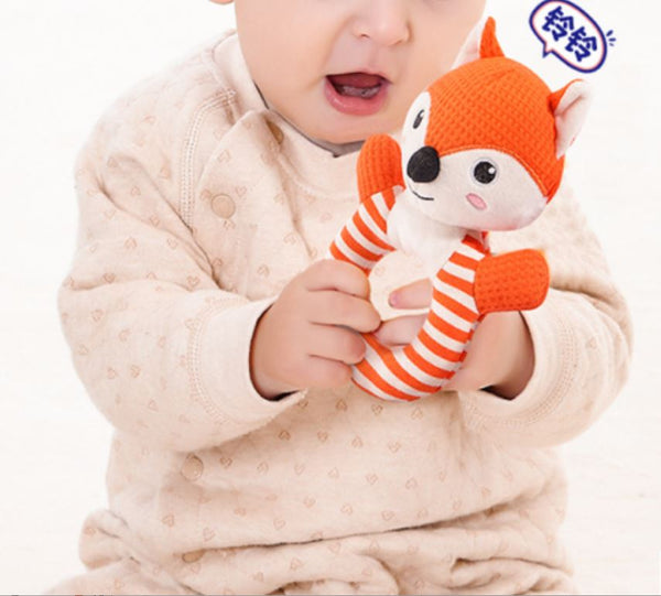 Jollybaby 5-in-1 Newborn Plush Toy Fox Gift Set 5合1嬰兒毛絨玩具禮盒