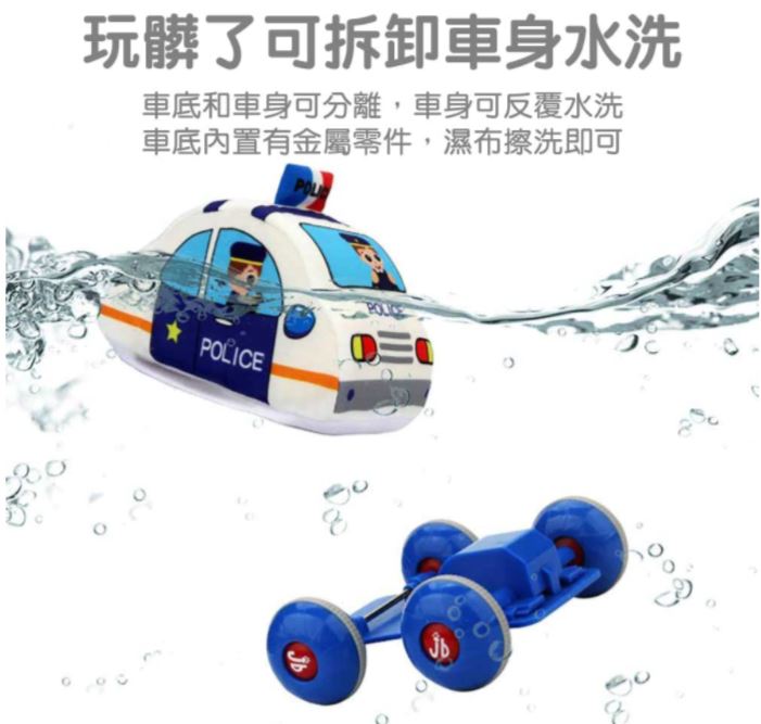 Jollybaby Pull Back Toy 可拆洗益智回力車-Road Roller壓路車