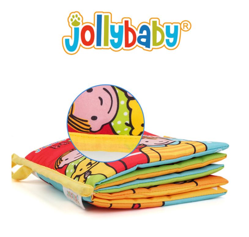 Jollybaby 幼兒閱讀套裝(4款1套) [BB第一套布書]